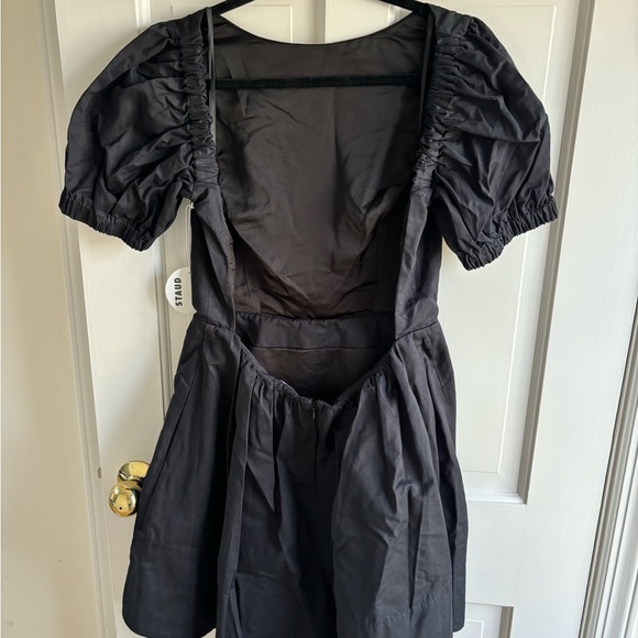 STAUD
Alix Puff Sleeve Mini Backless Dress - Picture 5 of 9
